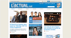 Desktop Screenshot of lactual.cat